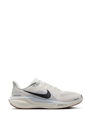 Nike White/Lemon Pegasus 41 Road Running Trainers - Image 1 of 10