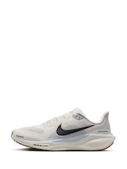 Nike White/Lemon Pegasus 41 Road Running Trainers - Image 2 of 10