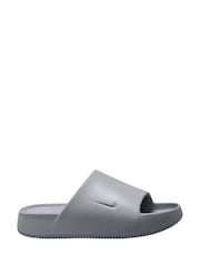 Nike Wolf Grey Calm Slides Slippers - Image 1 of 4