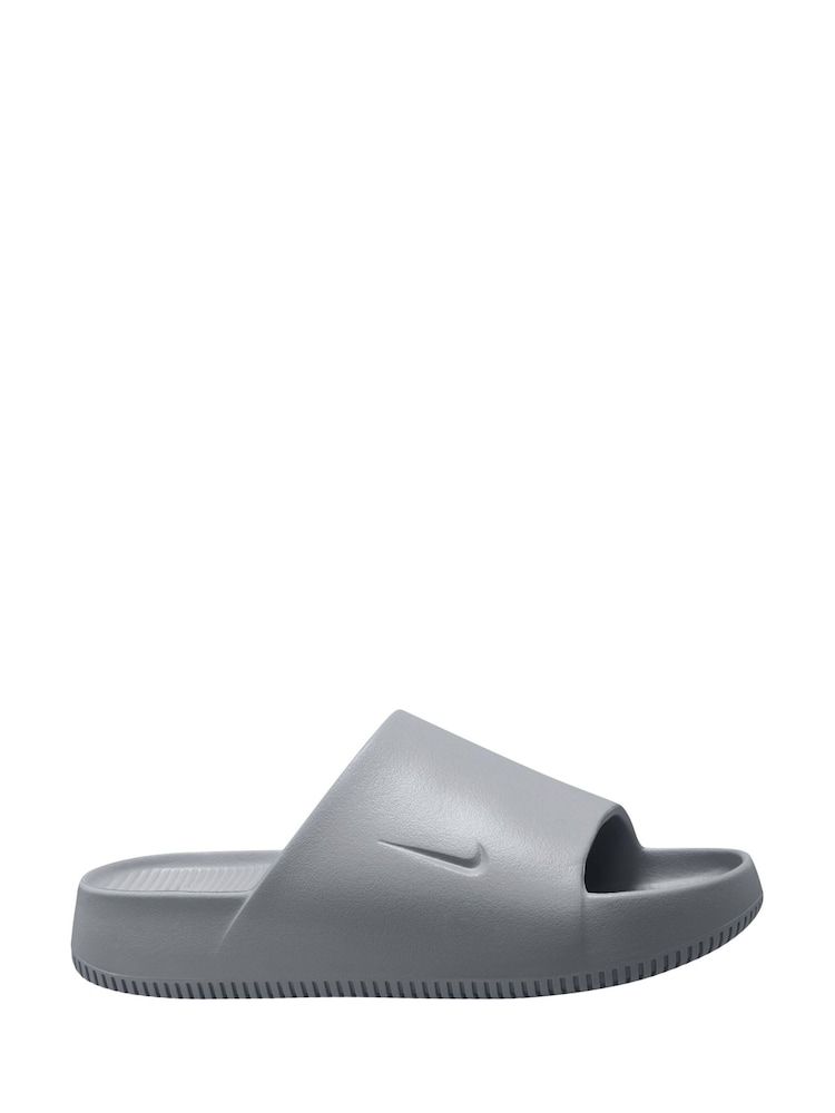 Nike Wolf Grey Calm Slides Slippers - Image 1 of 4