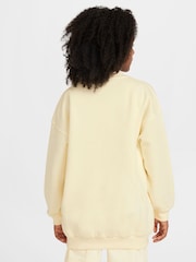 Crema de coco - Sudadera extragrande polar de Nike Club - Imagen 2 de 3