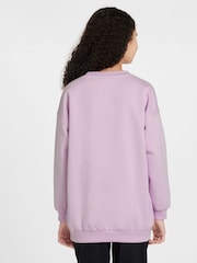 Nike Doll Lilac Oversized Club Fleece Sweatshirt - Image 2 of 3