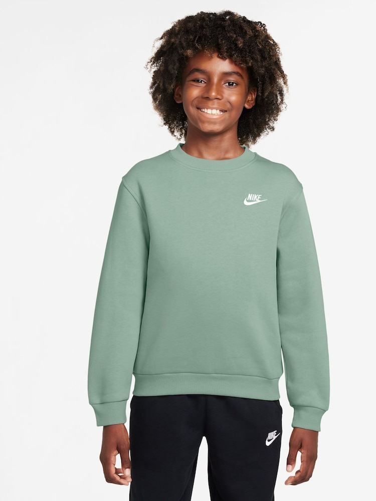 Nike Steam Green Club Fleece Sweatshirt - Image 1 of 3