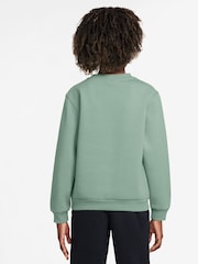 Nike Steam Green Club Fleece Sweatshirt - Image 2 of 3
