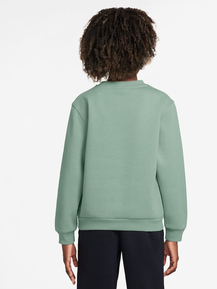 Nike Steam Green Club Fleece Sweatshirt - Image 2 of 3