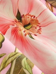 Pink Floral Print Shoulder Detail Summer Dress (1.5-16yrs) - Image 6 of 7