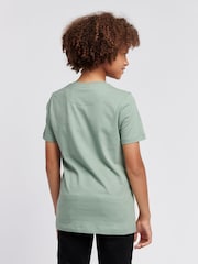 U.S. Polo Assn Green U.S. Polo Assn. Boys Blue Signature Arch Print 100% Cotton T-Shirt - Image 4 of 7