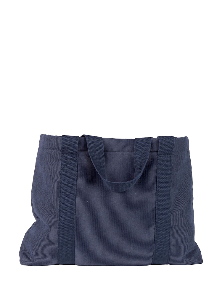 New Balance Blue Corduroy Tote Bag - Image 2 of 4