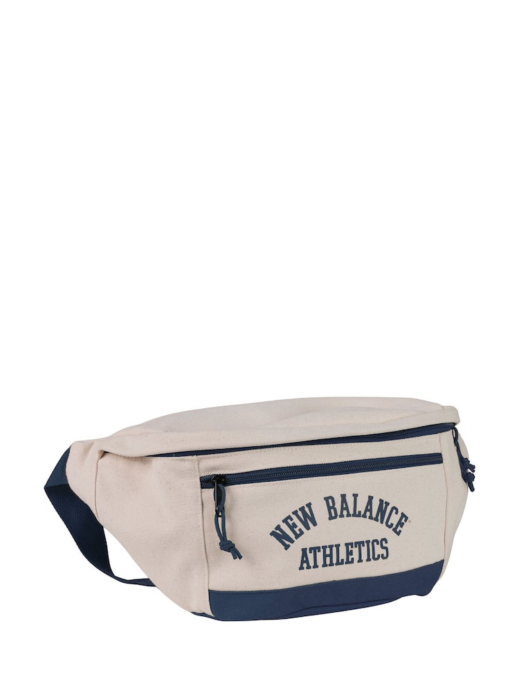 New Balance Blue 100% Cotton Canvas Waist Bag - Image 1 of 5