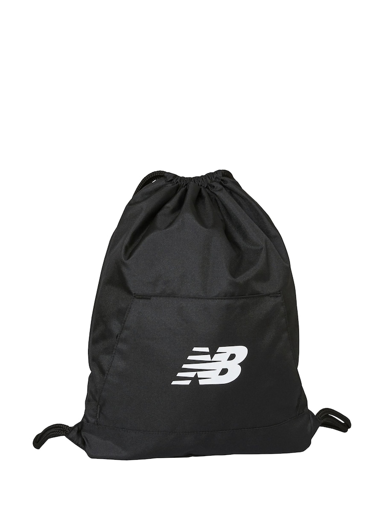 New Balance Black Team Drawstring Bag - Image 1 of 2