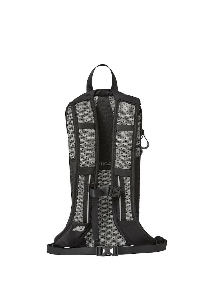 New Balance Black Running 4L Backpack - Image 2 of 4 New Balance Black Running 4L Backpack - Image 2 of 4