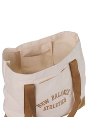 New Balance Brown 100% Cotton Classic Canvas Tote - Image 3 of 4