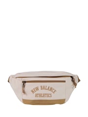 New Balance Brown 100% Cotton Canvas Waist Bag - Image 3 of 5