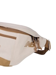 New Balance Brown 100% Cotton Canvas Waist Bag - Image 5 of 5
