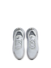 Nike Grey Silver Junior Air Max 270 Trainers - Image 6 of 10