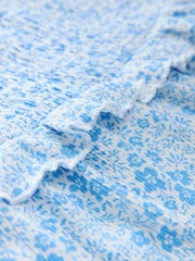 Blue/White Floral Jumpsuit (3-16yrs) - Image 7 of 7