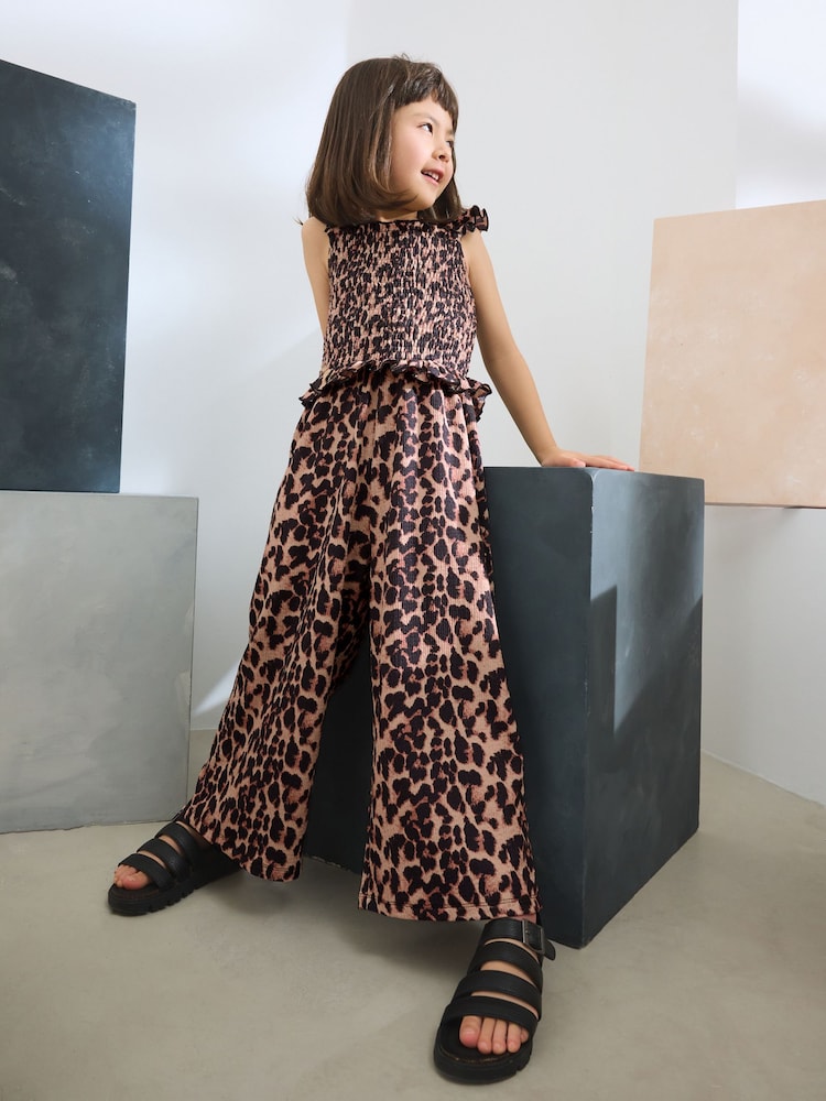 Animal Print - Jumpsuit (3–16 Jahre) - Bild 1 von 8 Animal Print - Jumpsuit (3–16 Jahre) - Bild 1 von 8