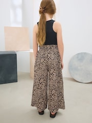 Animal Print Print Wide Leg Trousers (3-16yrs) - Image 3 of 3