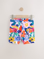 Multi Flower Cycle Shorts 3 Pack (3-16yrs) - Image 2 of 7
