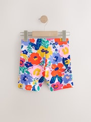 Multi Flower Cycle Shorts 3 Pack (3-16yrs) - Image 3 of 7