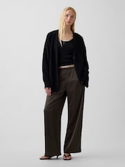 Gap Black CashSoft Oversized Cardigan - Image 3 of 4