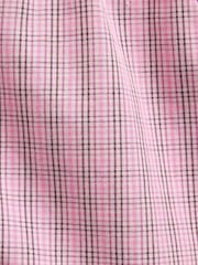Rosa, kariert - Gap Poplin Pyjamas Boxer Shorts - Bild 5 von 5