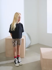 Estampado animal - Pantalones cortos de ciclista (3-16 años) - Imagen 3 de 3