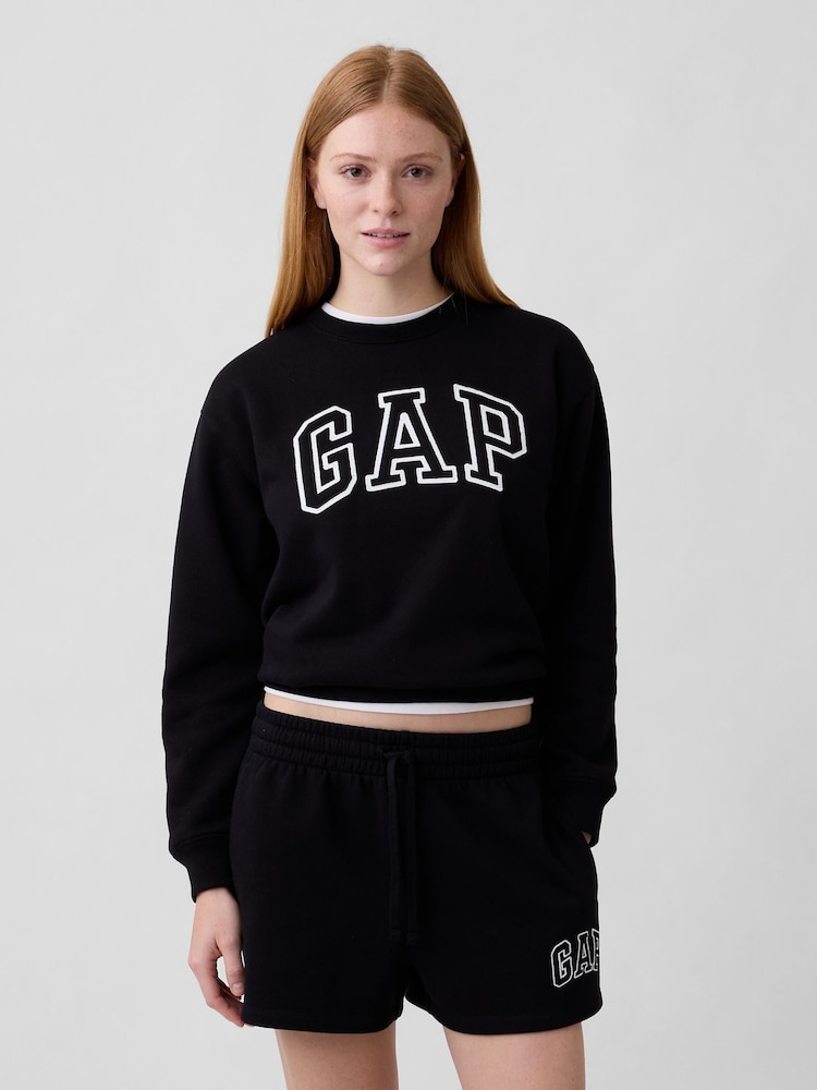 Gap Black Logo Sweatshirt - Image 1 of 5