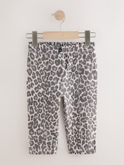 Animal Print Capri Cropped Leggings (3-16yrs) - Image 5 of 8