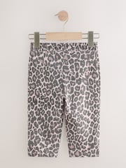 Animal Print Capri Cropped Leggings (3-16yrs) - Image 6 of 8