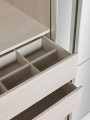 Mirror Sloane Glass 1.5m Sliding Semi Fitted Wardrobe - Image 13 of 13