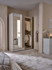 Mirror Sloane Glass 1.5m Sliding Wardrobe - Image 3 of 12