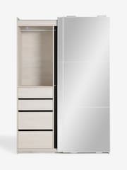 Mirror Sloane Glass 1.5m Sliding Wardrobe - Image 9 of 12