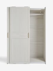 White Evie Statement Oak Effect 1.5m Sliding Wardrobe - Image 9 of 15