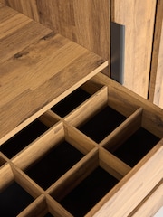 Dark Bronx Oak Effect 1.5m Sliding Wardrobe - Image 12 of 12