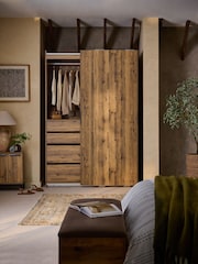 Dark Bronx Oak Effect 1.5m Sliding Wardrobe - Image 3 of 12