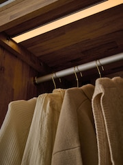 Dark Bronx Oak Effect 1.5m Sliding Wardrobe - Image 7 of 12