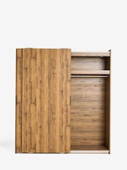 Dark Bronx Oak Effect 2m Sliding Wardrobe - Image 10 of 13