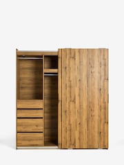 Dark Bronx Oak Effect 2m Sliding Wardrobe - Image 11 of 13