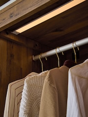 Dark Bronx Oak Effect 2m Sliding Wardrobe - Image 8 of 13