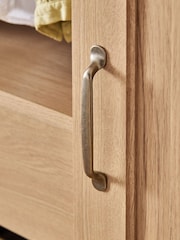 Mid Natural Malvern Paint Effect 1.5m Sliding Wardrobe - Image 7 of 12