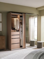 Mid Natural Olena Oak Effect 2m Sliding Wardrobe - Image 1 of 12