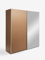 Mid Natural Olena Oak Effect 2m Sliding Wardrobe - Image 11 of 12
