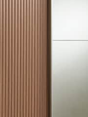 Mid Natural Olena Oak Effect 2m Sliding Wardrobe - Image 6 of 12