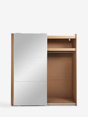 Mid Natural Olena Oak Effect 2m Sliding Wardrobe - Image 8 of 12