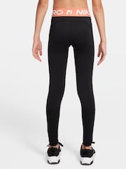 Nike Black Doll Lilac Dri-FIT High Waisted Pro Leggings - Image 2 of 3