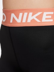 Nike Black Doll Lilac Dri-FIT High Waisted Pro Leggings - Image 3 of 3