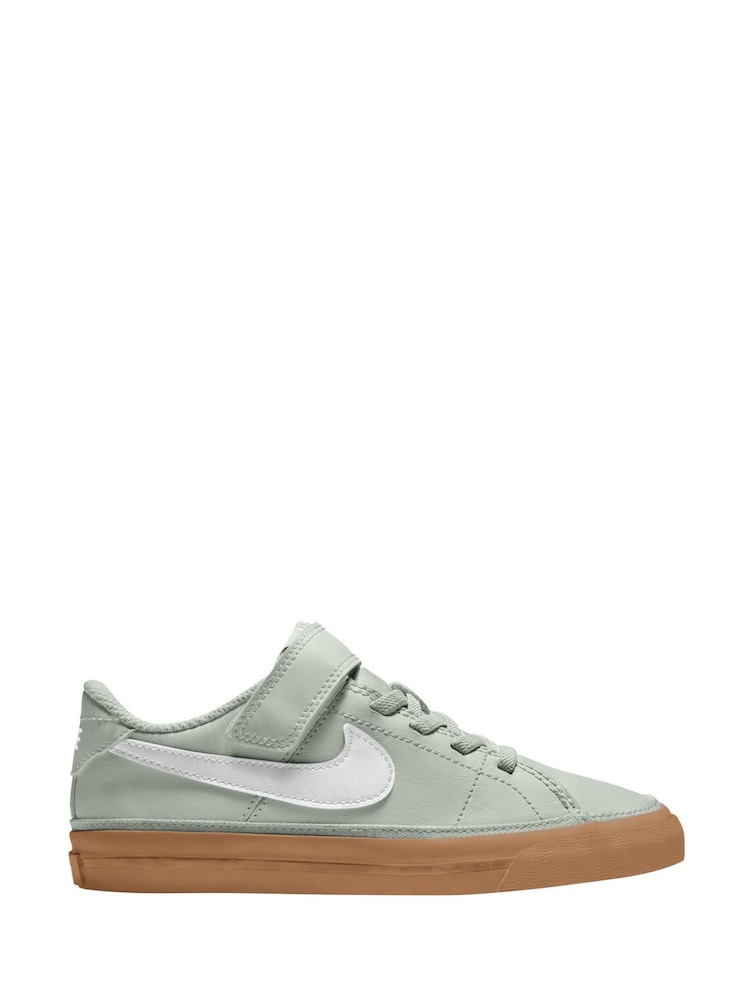 Nike Grey Junior Court Legacy Trainers - Image 1 of 3