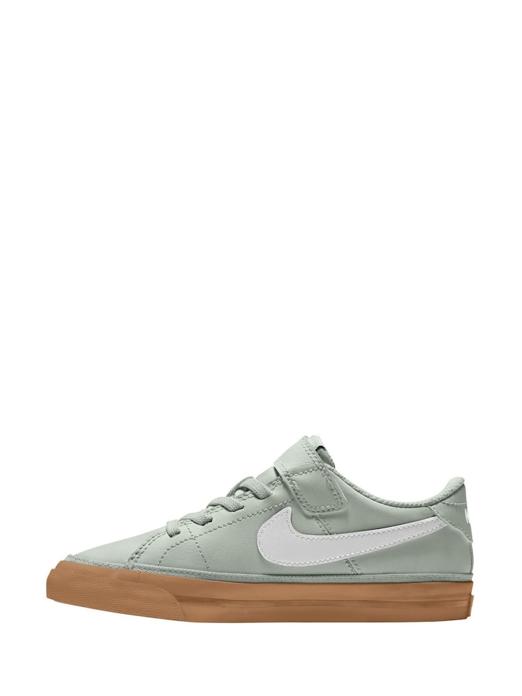 Nike Grey Junior Court Legacy Trainers - Image 2 of 3