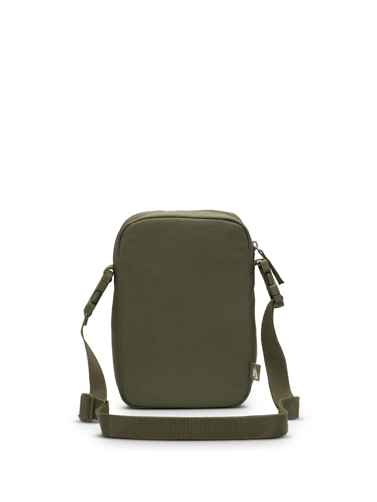 Nike Medium Olive Green Heritage Cross-Body Bag (4L) - Image 2 of 9